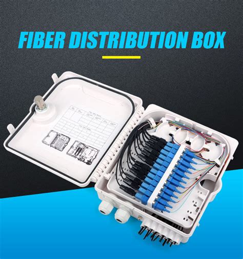 optic distribution box 12 core|Fiber Optics Distribution Box Outdoor .